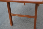 Soffb0ord. Teak, 1950/60-talet.