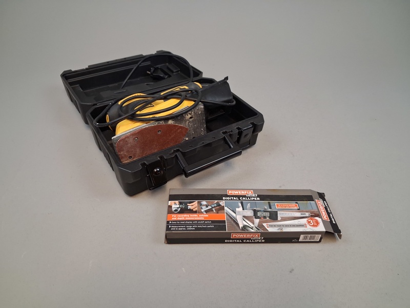 Falke, slipmaskin & Powerfix. Digital Calliper.