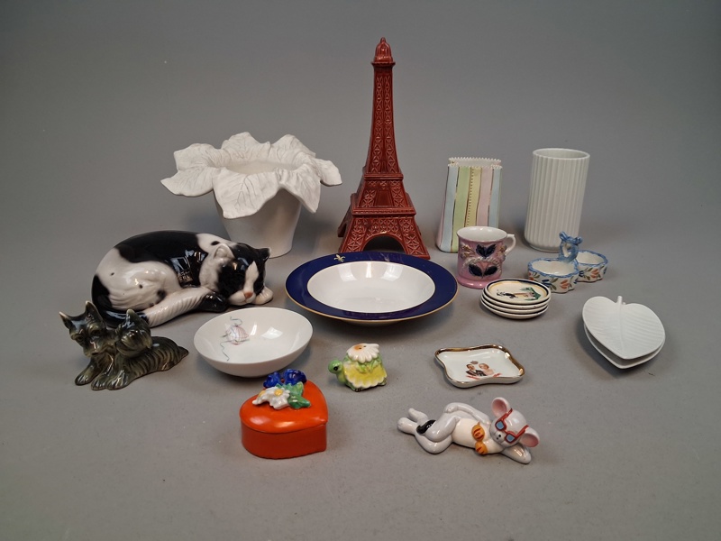 Diverse porslin & keramik.