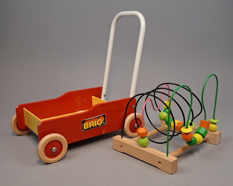 Brio gåvagn & kulram IKEA.