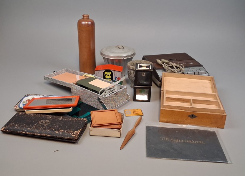 Diverse. Bl.a Saba CR 325, CABIN 55 Projektor m.m.