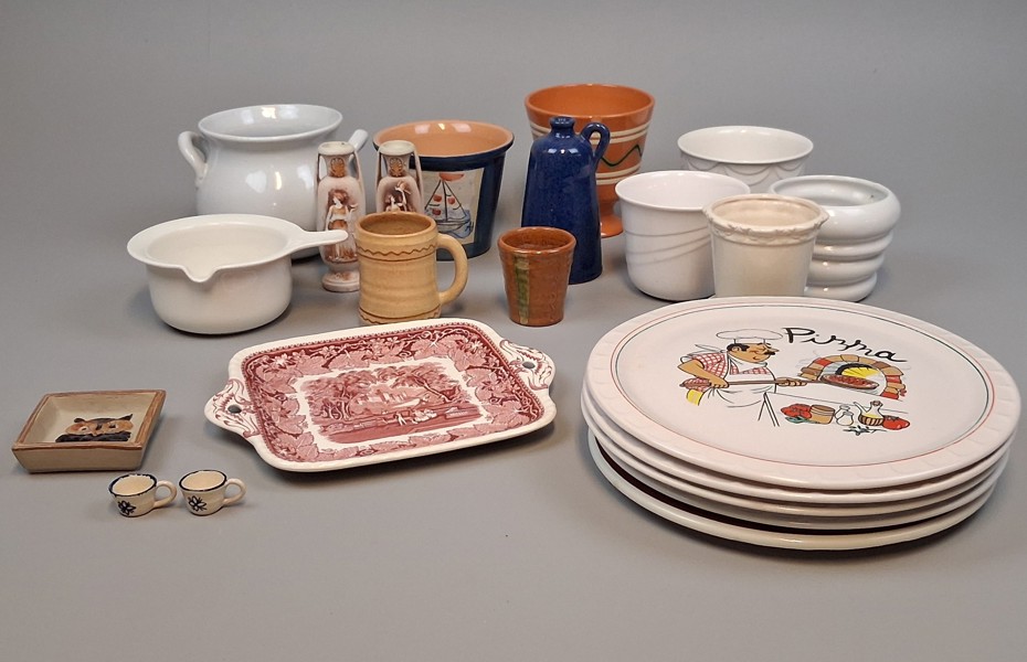 Diverse porslin & keramik.