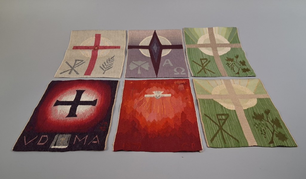 6 Bonader. Flamskvävd, Flamskvävnad.