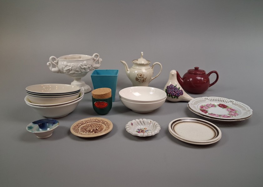 Diverse porslin & keramik.