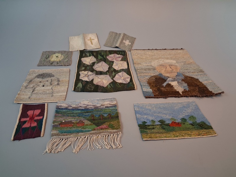 9 Bonader, Flamskvävd, flamskvävnad.