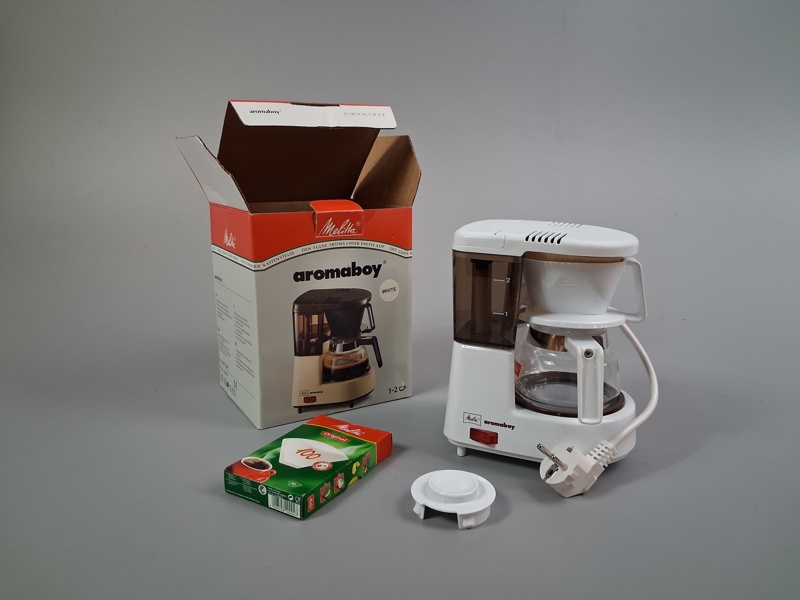 Liten kaffebryggare. Aromaboy Melita.
