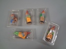 Heissner Tomtar. 5st, Miniatyrer. Originalförpackningar.