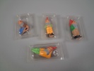 Heissner Tomtar. 4st, miniatyrer, originalförpackningar.