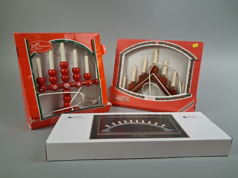 Diverse Julbelysning.