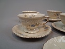 9 Kaffekoppar & 11 kaffefat. Bavaria.
