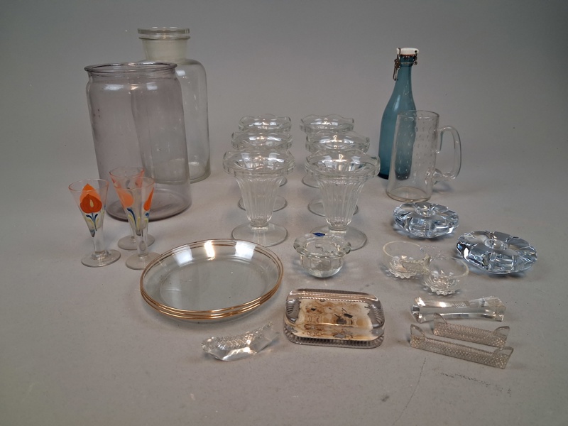 Diverse glas. Bl.a Kosta, Orrefors m.m.