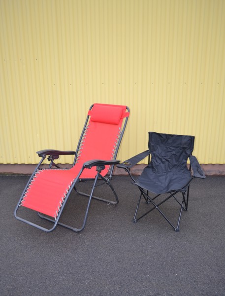 Baden Baden & campingstol.