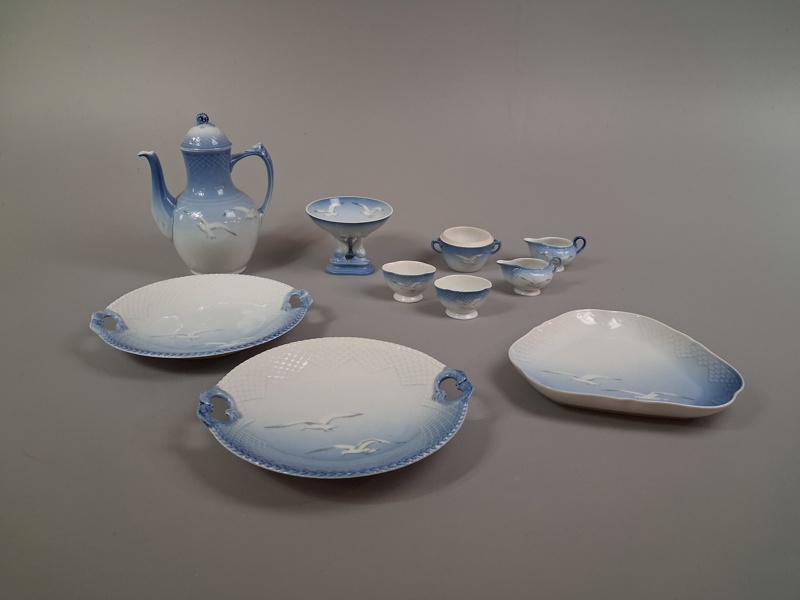 Servisdelar. Blå Måsen. Bing & Gröndal.
