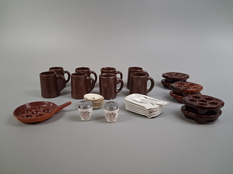 Diverse keramik & porslin, Bl.a Wallåkra, Royal Worcenter, Bavaria m.m.