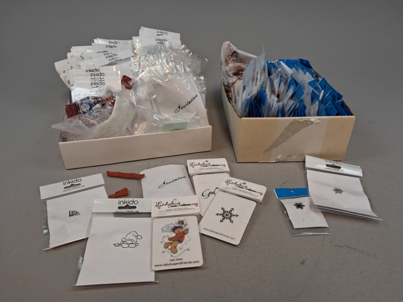 Diverse Inkido stämplar.