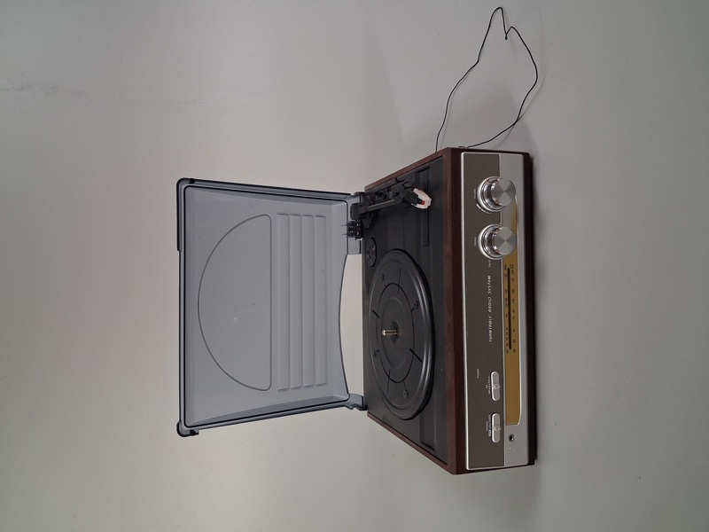 Skivspelare. Turntable Radio system.
