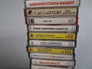 Diverse kassettband. stenkakor m.m.