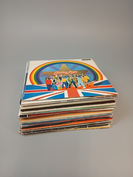 Diverse vinylskivor.