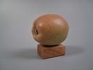 KJELL MALMBERG, Skulptur, stengods, "Äppel" signerad Malmberg.