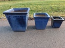 3 Utomhus-krukor.