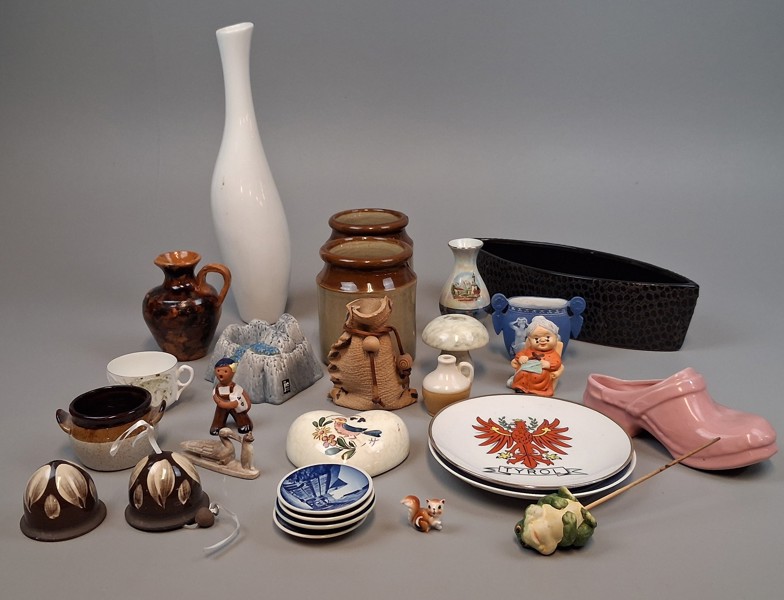 Diverse porslin & keramik.