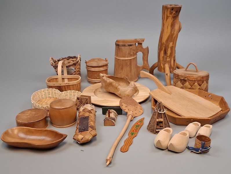 Diverse, trä, allmoge m.m.