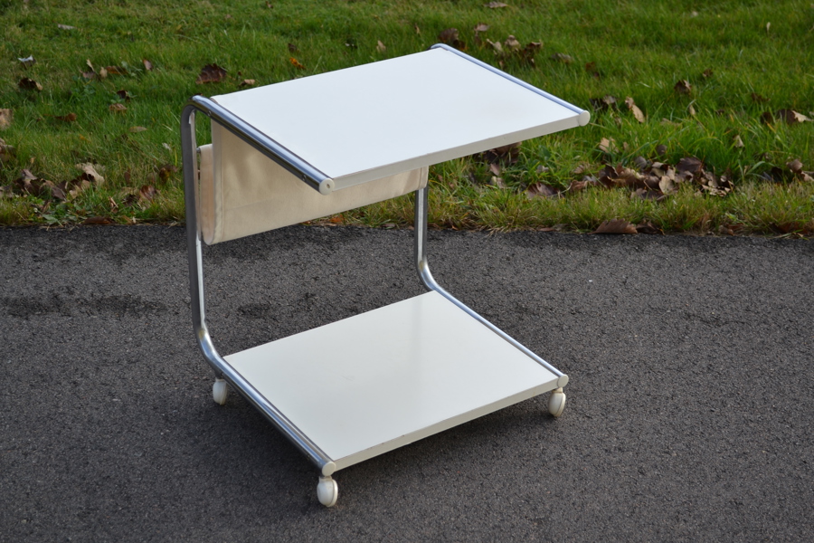 THOMAS JELINEK. Sidobord/rullbord, "Strajk", IKEA, 1980-talet.