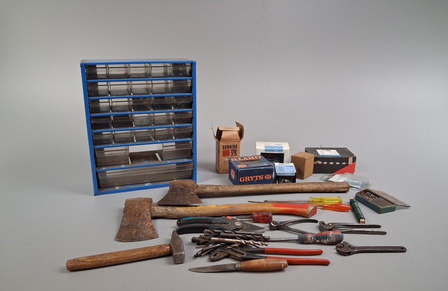 Sorteringshylla Raaco, Verktyg & skruvar m.m.