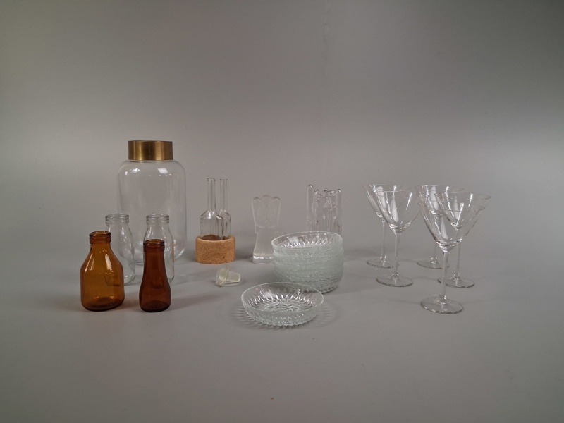 Diverse glas. Bl.a Polar m.m.