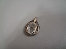 Silverhänge med bergkristall. Vikt 7,25gram.
