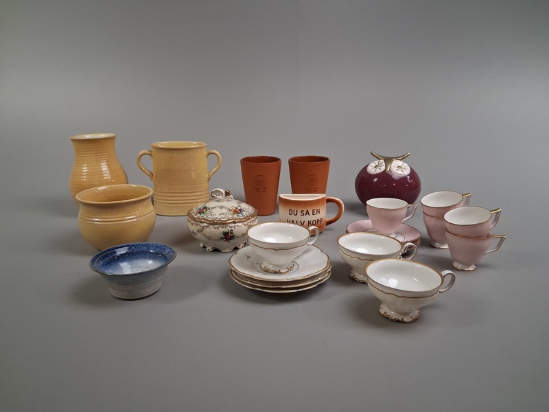 Diverse porslin & keramik.