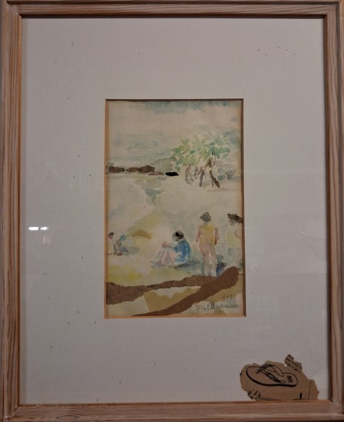 EVA MAGNUSSON, Akvarell, signerad & daterad 1988.