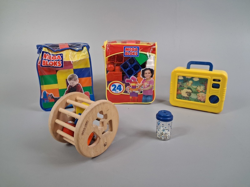 Diverse Leksaker. Bl.a Mega Blocks.
