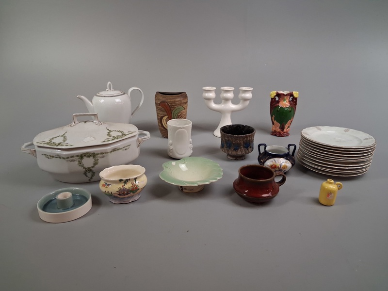 Diverse porslin & keramik.