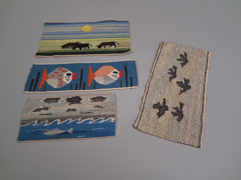 4 Bonader, Flamskvävd, flamskvävnad.