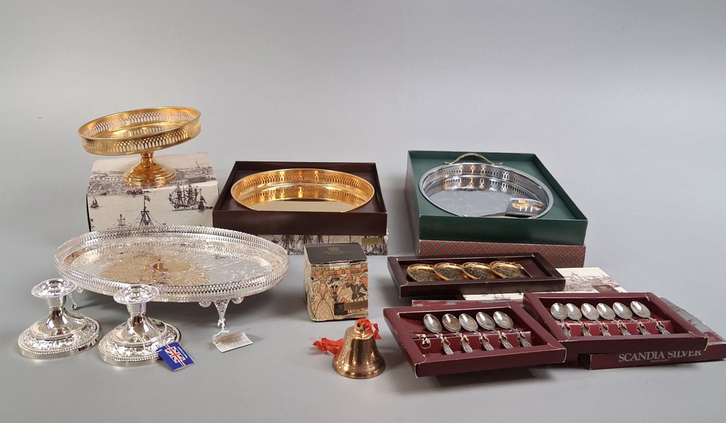 Scandia Guld/silver, samt Queen Anne.