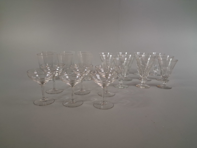 Diverse glas. Bl.a Skruf m.m.