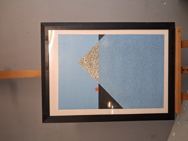 DAN FREDRIKSSON. Färglitografi. signerad, numrerad 338/400 & daterad -92.