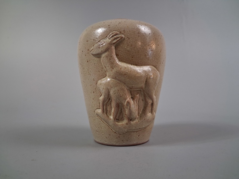 OLOF LARSSON. Vas, Laholms keramik, 1950-talet.