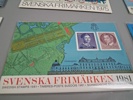 Postfriska frimärken, Nominalvärde ca: 720kr.