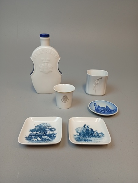 6 Delar. Royal Copenhagen.