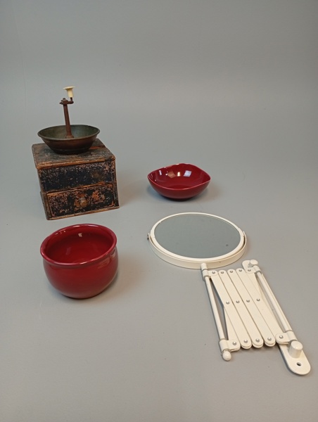 Kvarn, Bo Fajans & spegel.