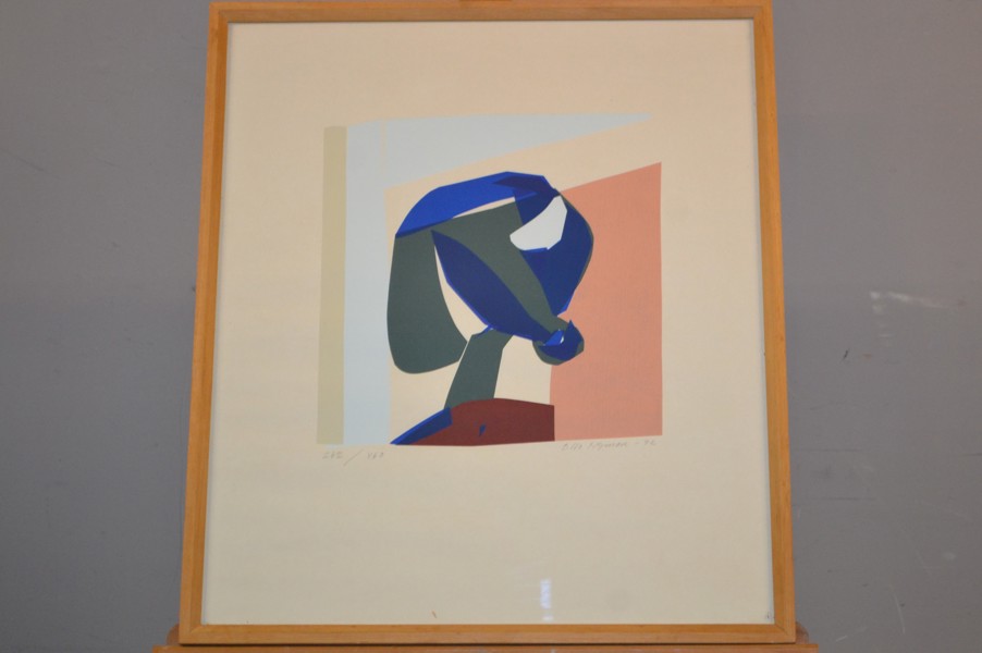 OLLE NYMAN. Litografi, signerad, daterad -72 & numrerad 262/460.