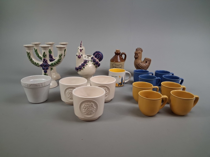 Diverse keramik. RosaLjung. Höganäs keramik m.m.