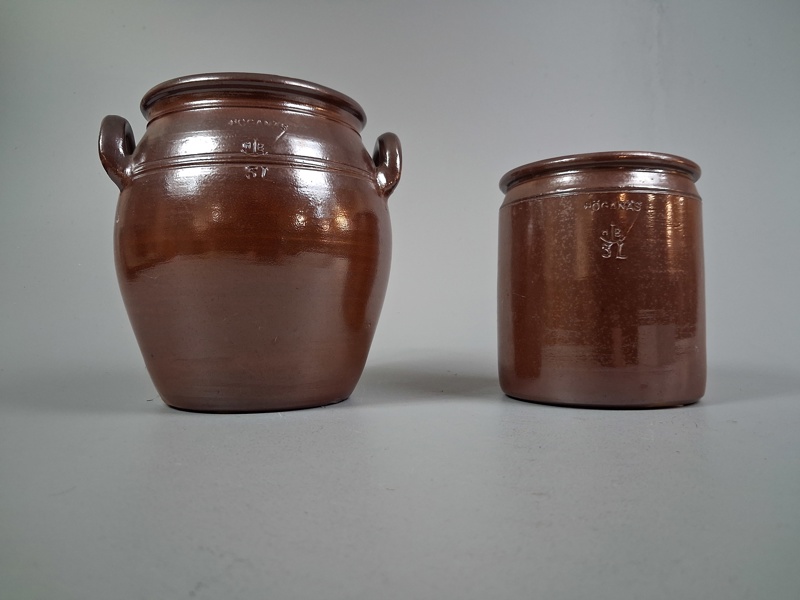 2 Krus. 3 & 5 Liter, Höganäs Keramik.