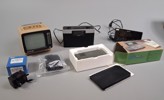 Diverse elektronik. Bl.a Tele Star 4004, Citizen T530 m.m.