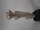 Skulptur. Metall, utgiven till Höganäsbolagets 200 års jubileum, nr: 528/1000.