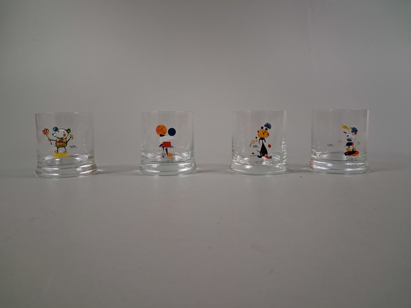 4 Whiskyglas. Lasse Åberg.