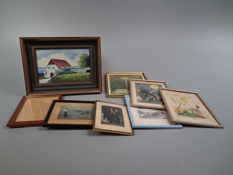 Diverse små tavlor/ramar.