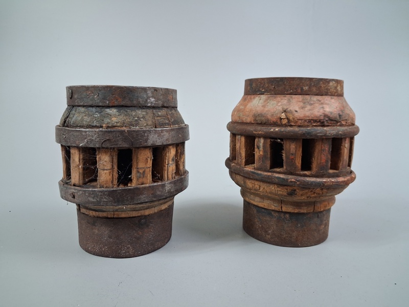 Nav till vagnshjul. Trävagnshjulsnav.